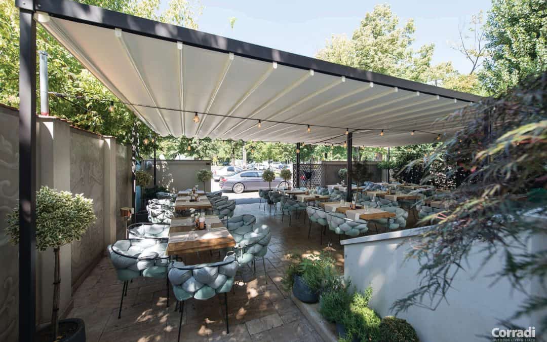 Exyl – pergole retractabile