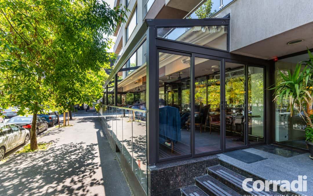 El Unico Cigar Lounge Bucuresti, Romania 12.2021 – pergole retractabile, inchideri terasa