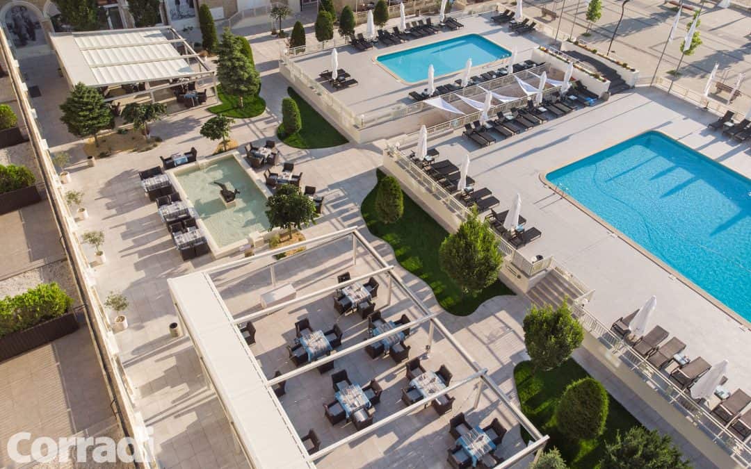 Hotel Iaki Mamaia, Romania 04.2018 – pergole retractabile