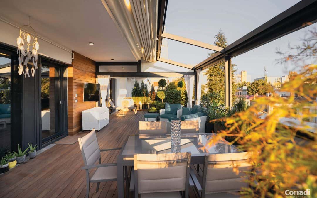 Palladia – pergole retractabile