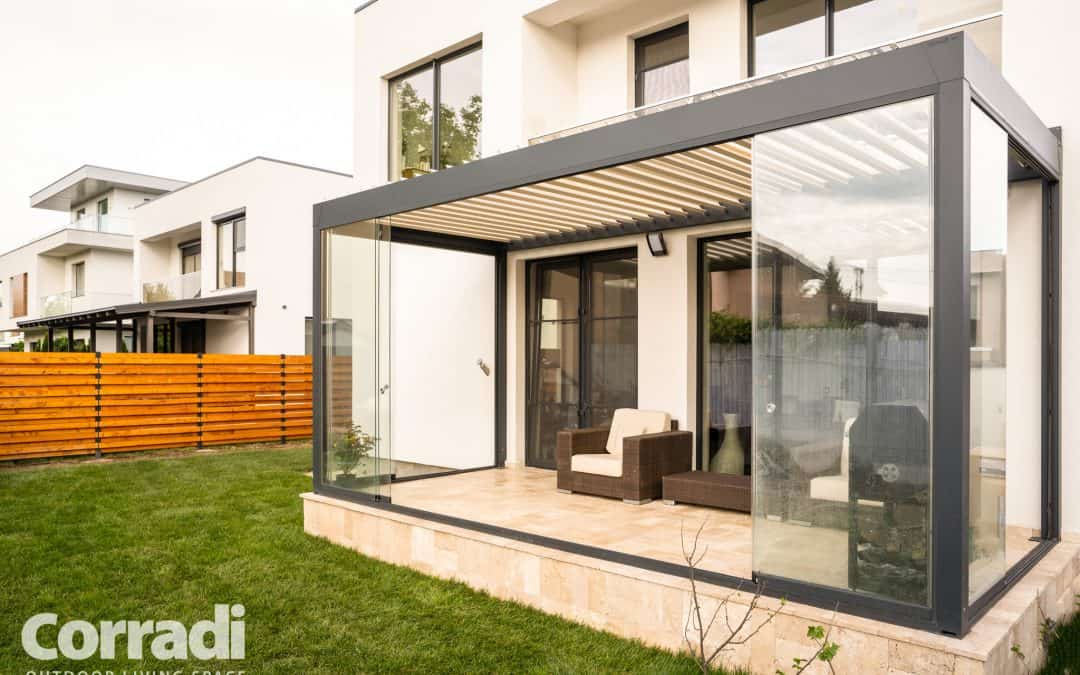 Proiect rezidential in Romania 10.2020 – pergola bioclimatica