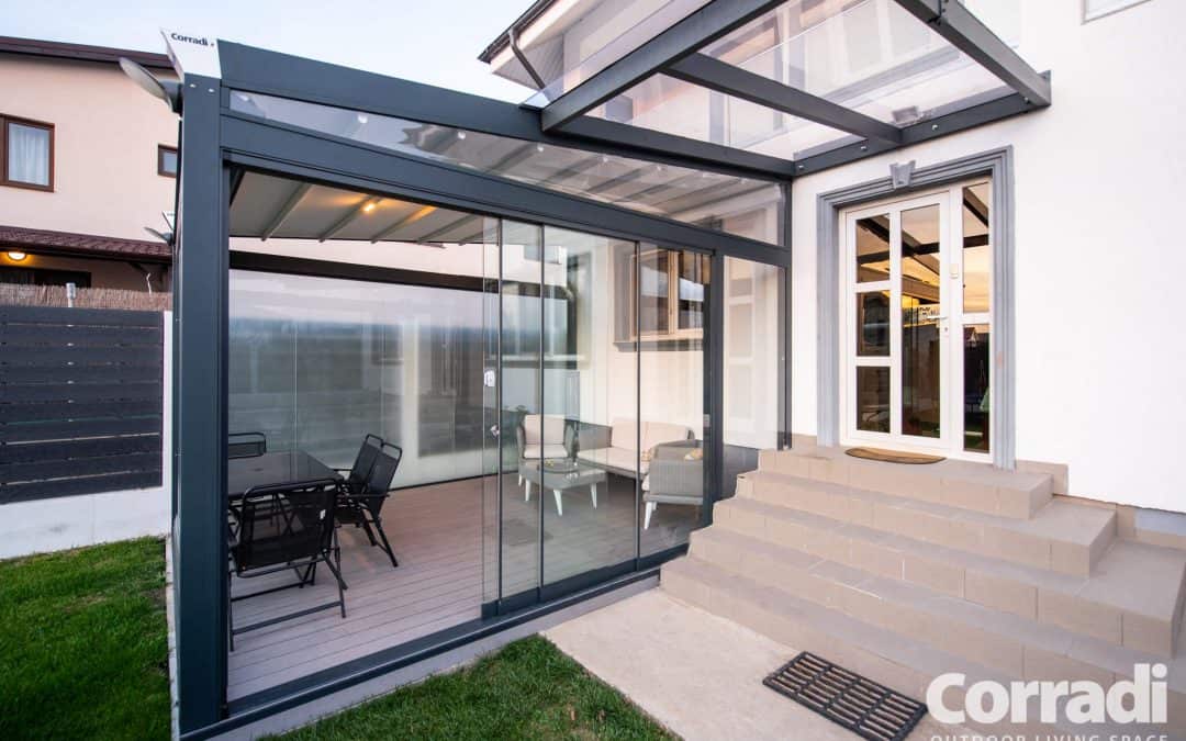 Proiect rezidential 07.2019, Romania – pergola retractabila
