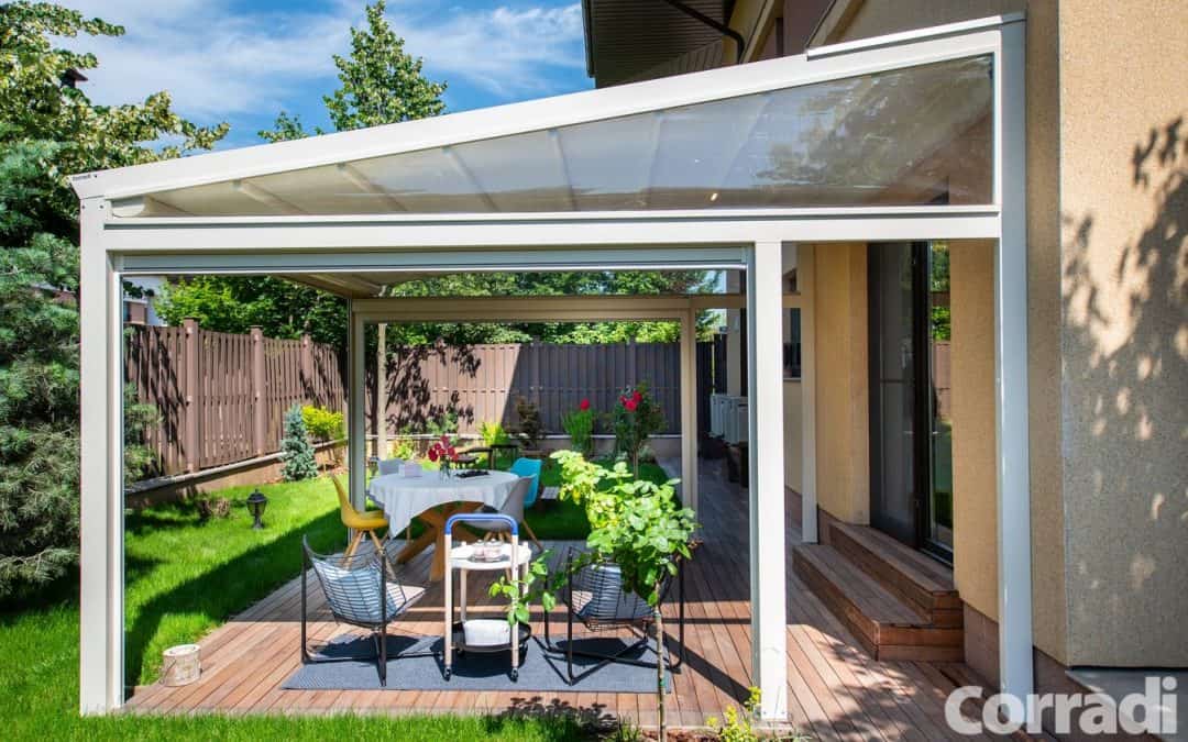Proiect rezidential 03.2019, Romania – pergola retractabila, inchidere terasa