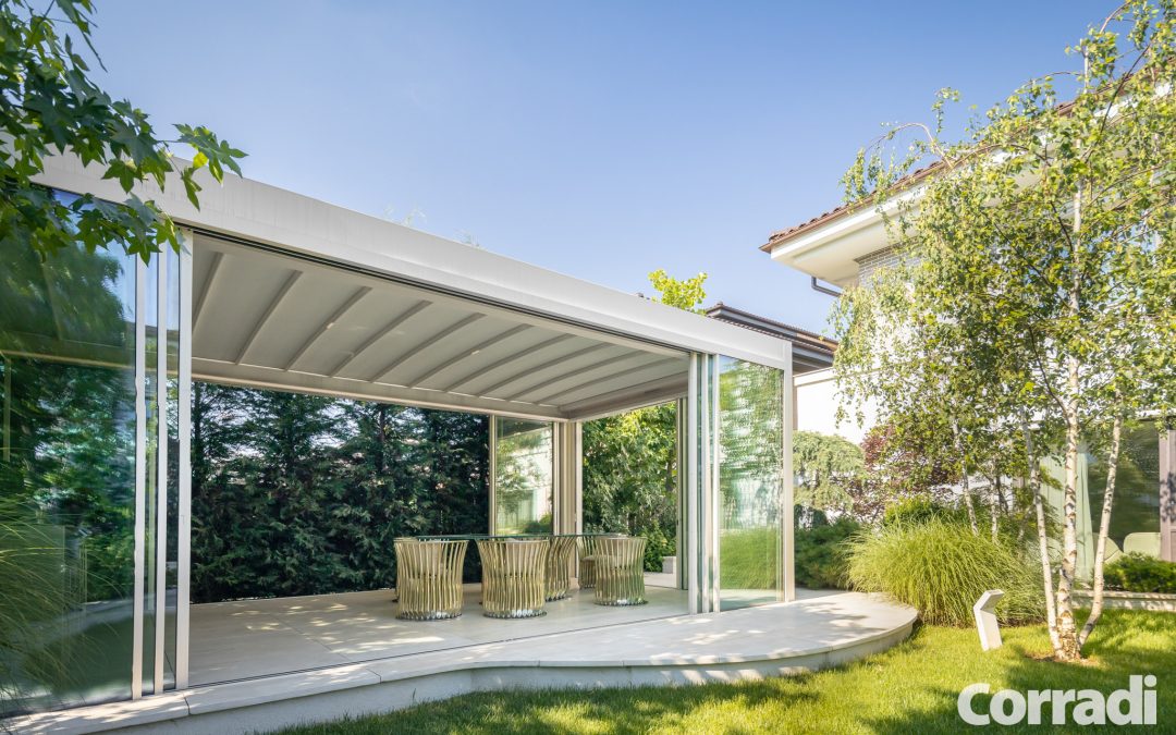 Proiect rezidential in Romania 08.2020 -pergola retractabila